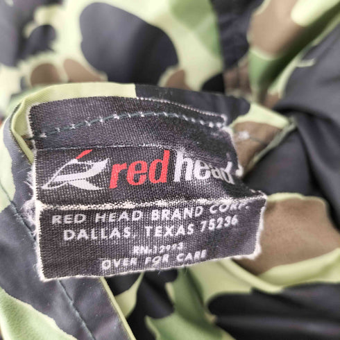 レッドヘッド RED HEAD 80s ダックハンターカモ リバーシブル パファーベスト メンズ import:M