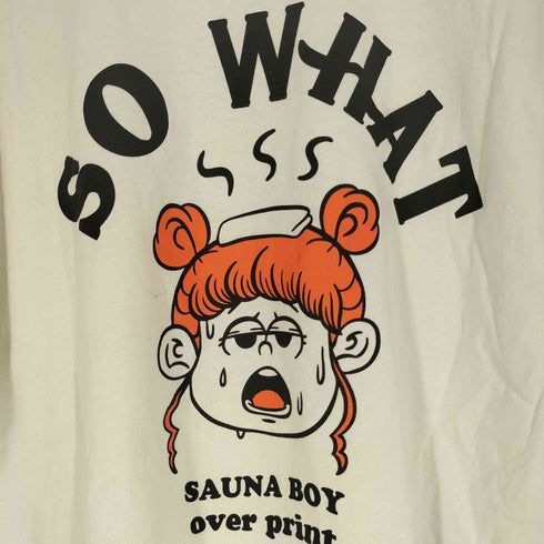 オーバープリント OVER PRINT リンガーTシャツ メンズ JPN:L