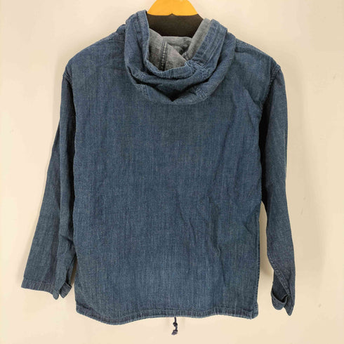 フォーティファイブアールピーエム 45rpm シャンブレージップアップフーディージャケット レディース 2