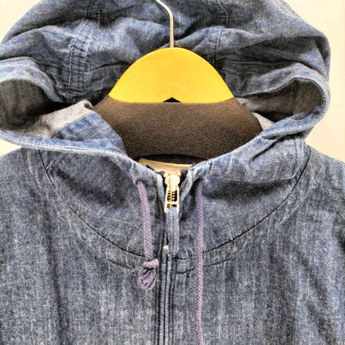 フォーティファイブアールピーエム 45rpm シャンブレージップアップフーディージャケット レディース 2