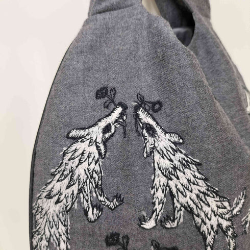 ミナペルホネン mina perhonen wolf&flower エッグバッグ レディース