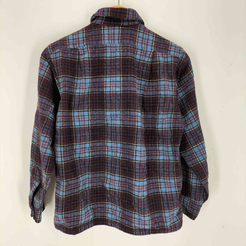ペンドルトン PENDLETON 70s USA製 ウールオープンカラーシャツ メンズ M