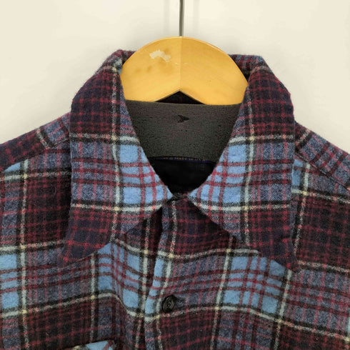 ペンドルトン PENDLETON 70s USA製 ウールオープンカラーシャツ メンズ M