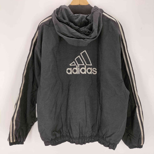 アディダス adidas 90s TEAM パフォーマンス刺繍 裏地キルティング フーデッドジャケット メンズ JPN:XL
