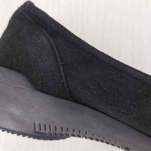 COMPOSITION9  スエード四角バックル パンプス レディース