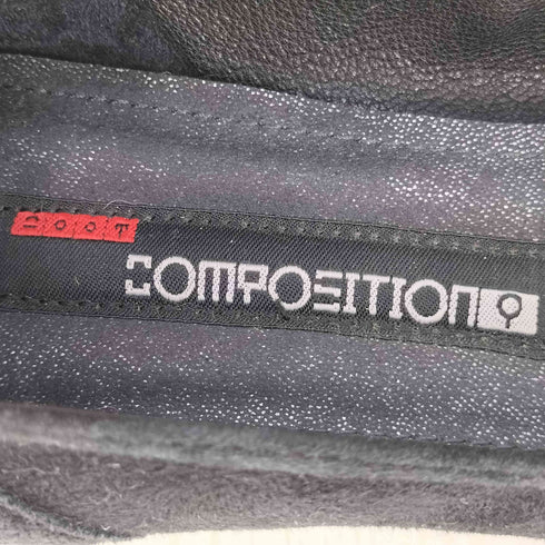 COMPOSITION9  スエード四角バックル パンプス レディース