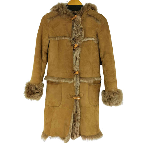 バナナリパブリック BANANA REPUBLIC リアルファームートンダッフルコート レディース import:XS