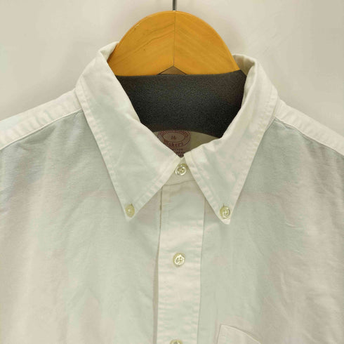 ブルックスブラザーズ BROOKS BROTHERS USA製 コットンボタンダウン S/S シャツ メンズ 16