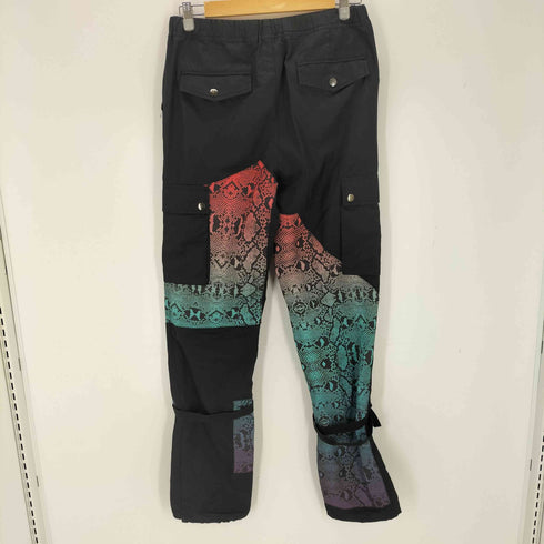 ROGIC パイソン柄 切替ナイロンボンテージパンツ メンズ JPN:S