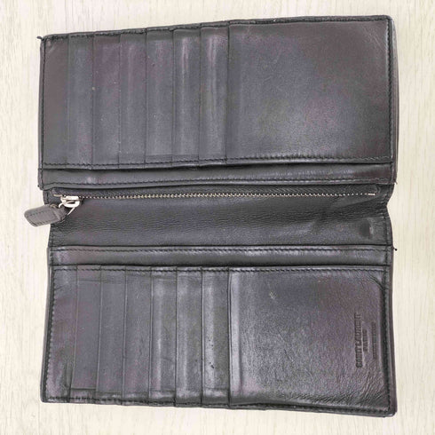 サンローランパリ SAINT LAURENT PARIS クロコ型押し レザー長財布 メンズ