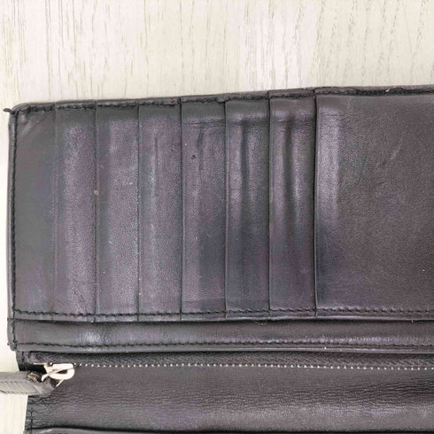 サンローランパリ SAINT LAURENT PARIS クロコ型押し レザー長財布 メンズ