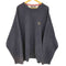 トミーヒルフィガー TOMMY HILFIGER 90S 香港製 ロゴ刺繍コットンニットセーター メンズ 3XL
