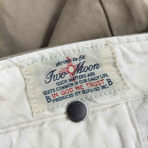 トゥームーン two moon コットンチノパンツ メンズ 33×34