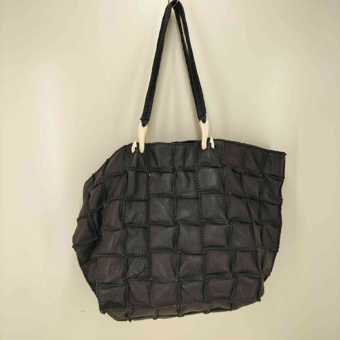 ジャマンピュエッシュ Jamin Puech HONU パッチワーク レザートートバッグ レディース