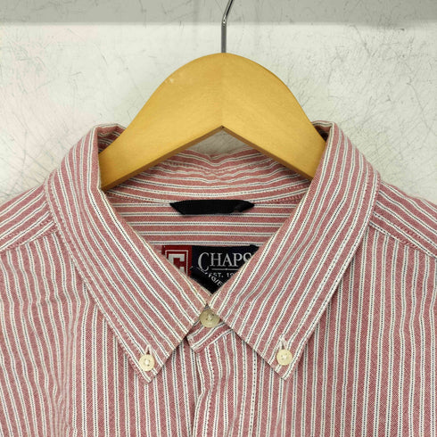 チャップス CHAPS ストライプボタンダウンシャツ メンズ import:XL
