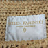 ヘレンカミンスキー HELEN KAMINSKI ラフィア レザーハンドル カゴ トートバッグ レディース