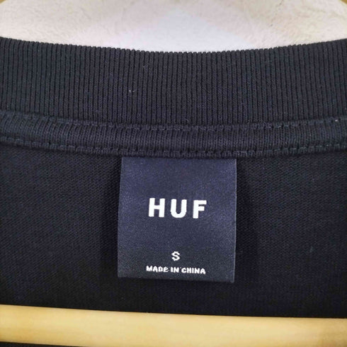 ハフ HUF ロゴ刺繍 ロングスリーブTシャツ メンズ import:S