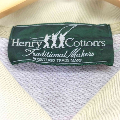 ヘンリーコットンズ Henry Cottons 90S 日本製 ボーダーラガーシャツ メンズ JPN:XL