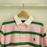 ポロラルフローレン POLO RALPH LAUREN ポニー刺繍 ボーダー 長袖ラガーポロシャツ メンズ import:XL