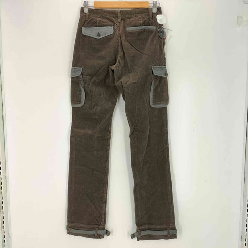 アダムエロペ Adam et Rope 裾ベルト ストレートコーデュロイカーゴパンツ メンズ 38