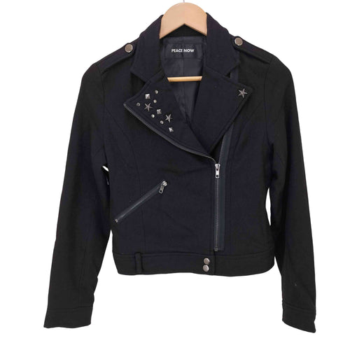 ブラックピースナウ BLACK PEACE NOW Studs Wool Riders Jacket レディース JPN:M