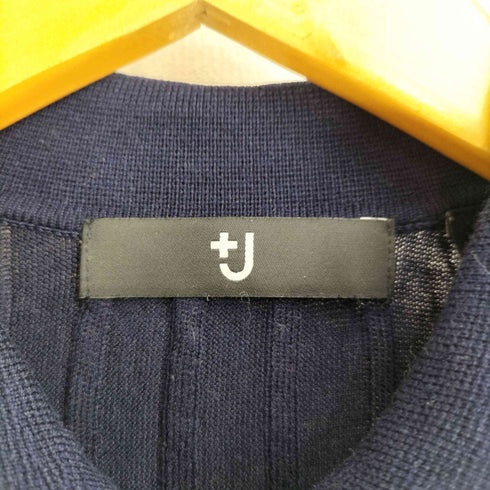 ユニクロプラスジェイ UNIQLO+J シルクコットンニットポロシャツ レディース JPN:S