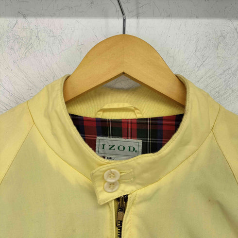 アイゾッド IZOD 90S 裏地チェック ジップアップジャケット メンズ import:L