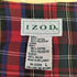 アイゾッド IZOD 90S 裏地チェック ジップアップジャケット メンズ import:L