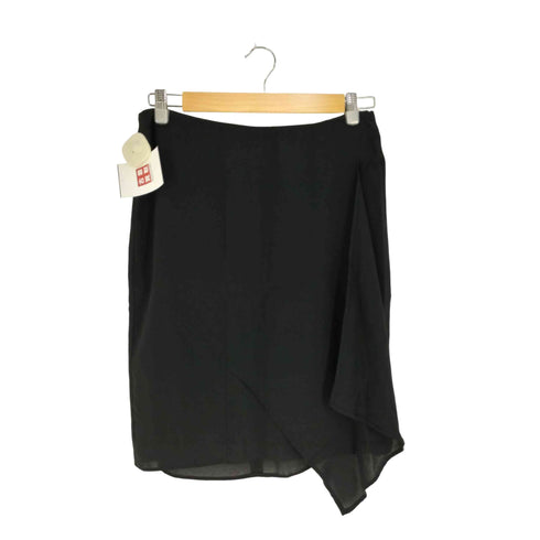 マックスマーラ MAX MARA 90S~00S 銀タグ イタリア製 アシメ シルクスカート レディース JPN:42