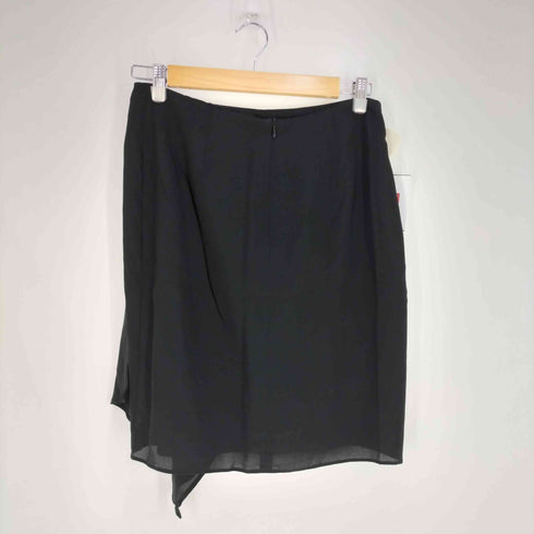 マックスマーラ MAX MARA 90S~00S 銀タグ イタリア製 アシメ シルクスカート レディース JPN:42