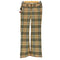 バーバリーブルーレーベル BURBERRY BLUE LABEL ノバチェック フレアパンツ レディース 34