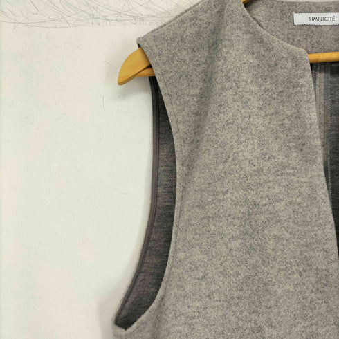 シンプリシテェ SIMPLICITE ジャンパースカート レディース