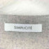 シンプリシテェ SIMPLICITE ジャンパースカート レディース