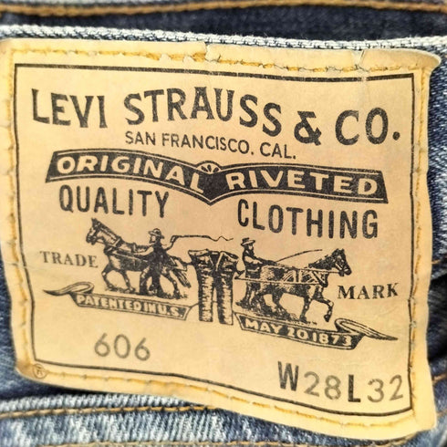 リーバイスヴィンテージクロージング Levis Vintage Clothing 606 1960年代モデル STEER デニムパンツ メンズ 28×32