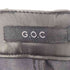 ジーオーシー G.O.C エコレザースリットフレアパンツ メンズ S