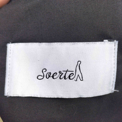 ソエルテ soerte フェイクレザーストレッチパンツ メンズ 1