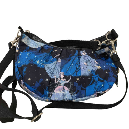 レスポートサック LeSportsac 総柄ショルダーバッグ 三日月 レディース