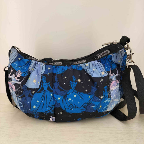 レスポートサック LeSportsac 総柄ショルダーバッグ 三日月 レディース
