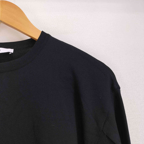 アストラット ASTRAET アームカット リブ切替 クルーネックニット レディース