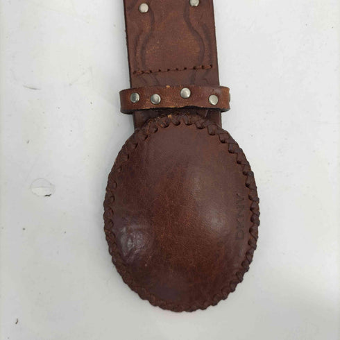 ダナキャランニューヨーク DKNY スタッズ レザーベルト Y2K  メンズ