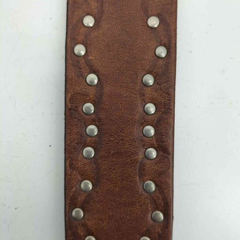 ダナキャランニューヨーク DKNY スタッズ レザーベルト Y2K  メンズ