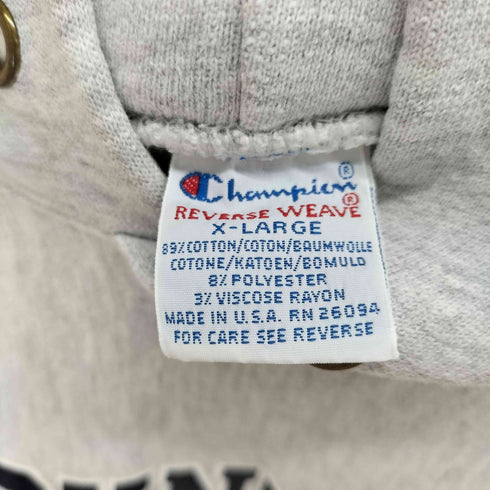 チャンピオン Champion USA製 刺繍タグ MOUNT ST.DOMINIC リバースウィーブ パーカー メンズ import:XL