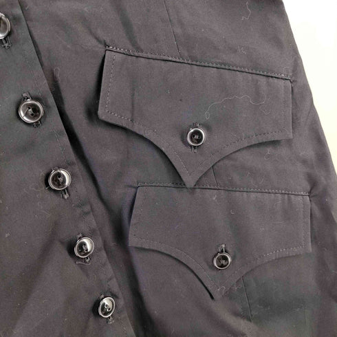 ブラックピースナウ BLACK PEACE NOW 長袖シャツロング丈アシンメトリー レディース JPN:M