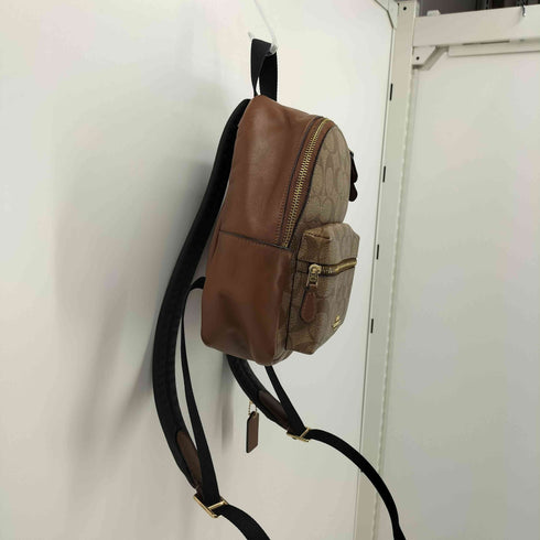 コーチ COACH シグネチャー PVC ミニ バックパック レディース