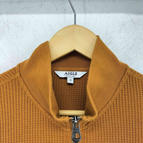 エーグル AIGLE 吸水速乾ワッフルスタンドフルジップジャケット メンズ JPN:M