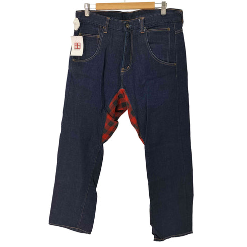 ソアー SOAR チェック切替デニムパンツ メンズ JPN:XL