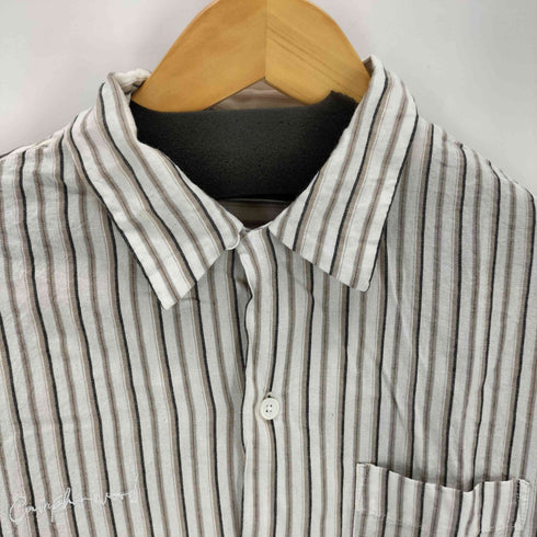 CAMPHOR WOOD stripe relax pajamas shirts メンズ