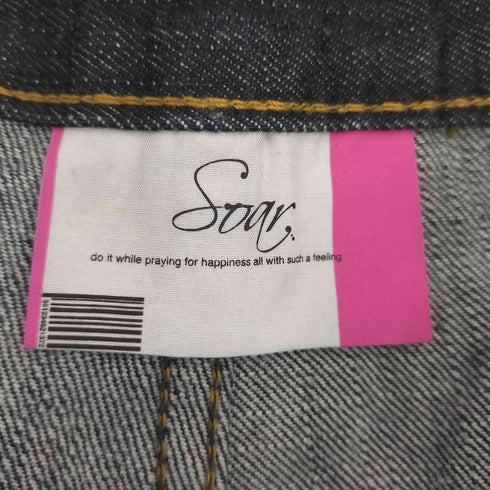 ソアー SOAR Sロゴプリント バギーデニムパンツ メンズ JPN:XL