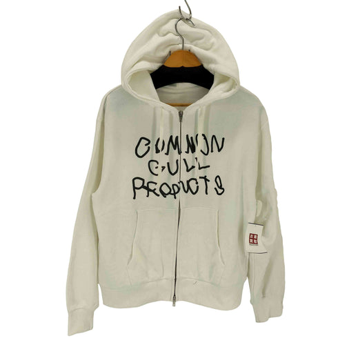 common gull products. プリントジップフーディー レディース JPN:M