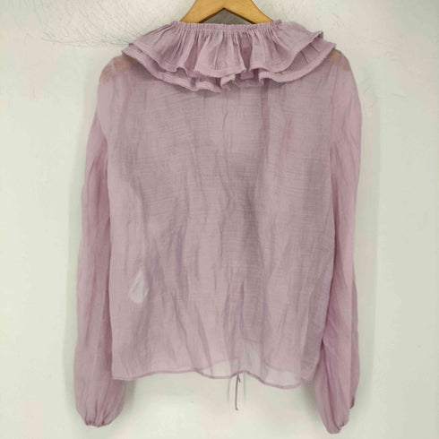 ザラ ZARA フリル ブラウス レディース import:S